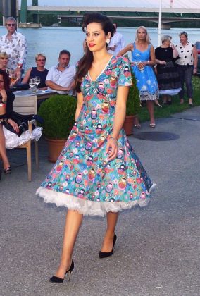 50s Beach Party 2017 • Modeschau vor dem Restaurant Marina