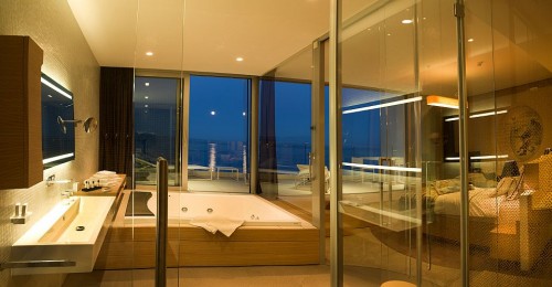 Suite mit Meerblick und Whirlpool im Boutiquehotel Bevanda