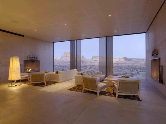 Amangiri Utah, Blick vom Living Room