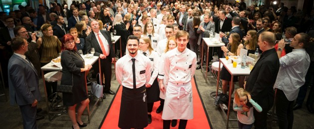 Amuse Bouche Siegerehrung 2019 · roter Teppich