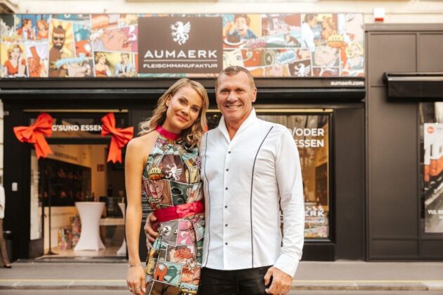 Die Eigentümer, Karin und Harald Neumaerker Aumaerk Fleischmanufaktur Flagshipstore | Eröffnung | Karin und Harald Neumaerker