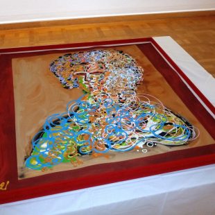 BA Kunstforum Wien· 2021 · Leon Löwentraut · „Leonismo“ · Austellungsansicht