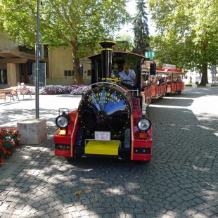 Bad Hévíz / Ungarn · Stadtrundfahrt mit dem Dotto (Minizug)