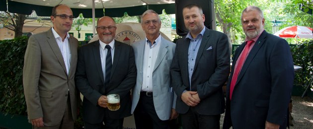 Budweiser Jubiläum im Schweizerhaus