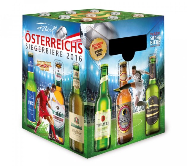 Die neue Genuss(Fan)-Box der CULTURBrauer zur Fussball Europameisterschaft 2016