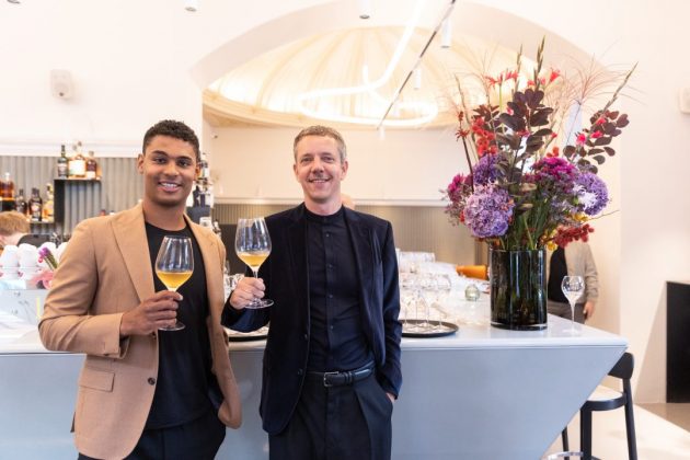 Die Gastronomen Rubin Okotie und David Figar bei der Eröffnung Café Bellaria, Wien 1 | Eröffnung | Die Gastronomen Rubin Okotie und David Figar