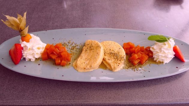 Café Restaurant Zuckergoscherl, Kürbisparfait