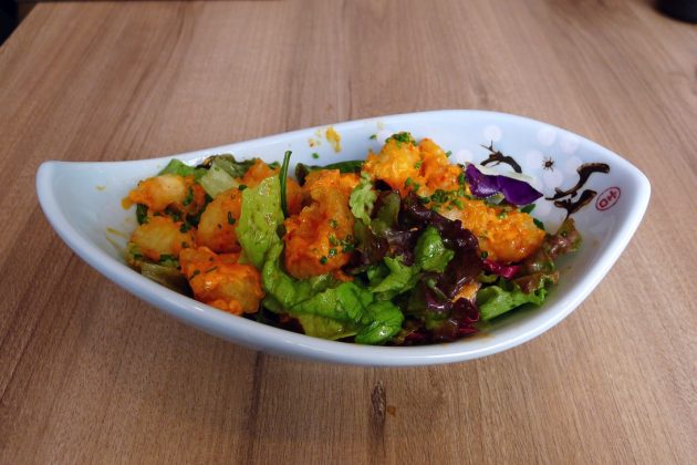 DiningRuhm · Tiger Prawn Creamy Spicy Tempura