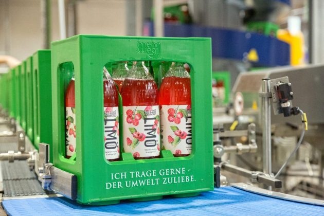 Egger Getränke Unterradlberg (NÖ) neue 6er-Kiste ohne Firmenlogo für Glas-Mehrwegflasche