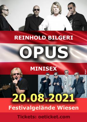 Farewell Konzert 2021 Opus und Bilgeri mit Minisex
