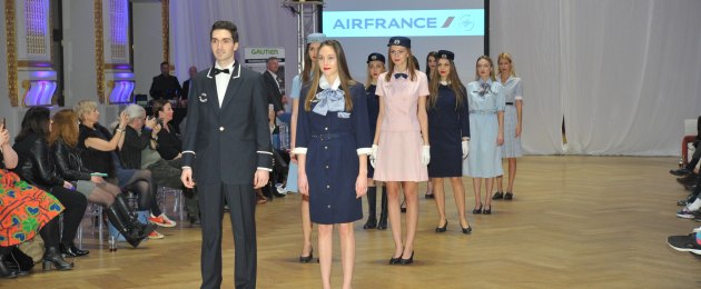 French Fashion Week 2018 Air France Uniformen