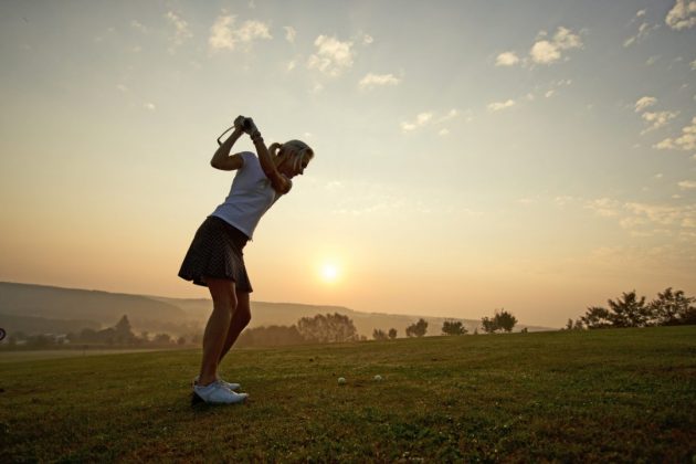Golf und Thermenregion Stegersbach, Neues ausprobieren: Golf bei Sonnenuntergang