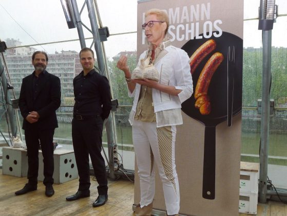 Präsentation Hermann Fleischlos · Hermann und Thomas Neuburger, Susanne Till