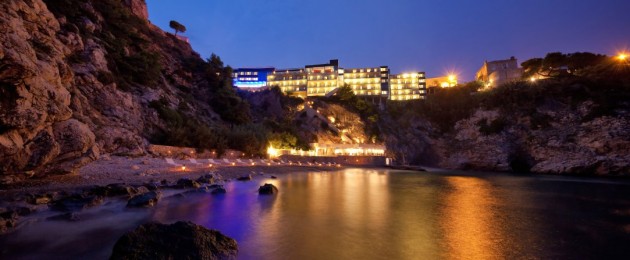 Hotel Bellevue Dubrovnik, Blick vom Strand