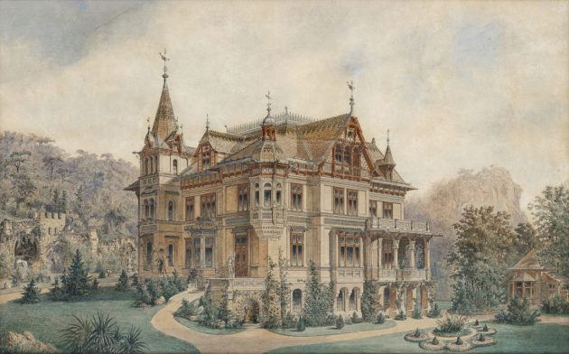Kaiserhaus Baden | Ausstellung Sehnsucht nach Baden 2021 | Villa Gutmann um 1885