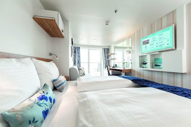 Kreuzfahrtschiff Mein Schiff 6, Kabine