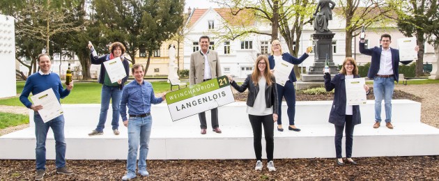 Langenloiser Weinchampions (Nö) Frühjahr 2021 · Gruppenfoto