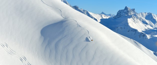 Lech am Arlberg Spurensuche im Schnee