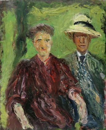 Richard Gerstl, Paar im Grünen, 1908 © Leopold Museum