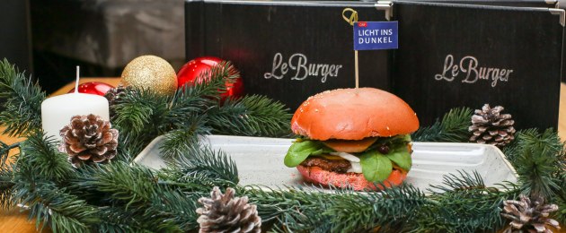 „Licht ins Dunkel“ Burger
