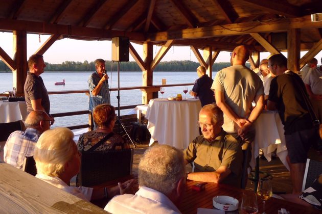 MWM Sommerparty · Franz Müllner bei der Begrüßung