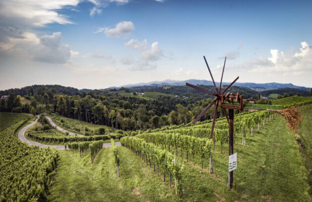 Weinregion Südsteiermark | Klapotetz auf der Ried Kranachberg