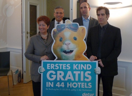 Gruppenbild mit Hamster detur austria pk