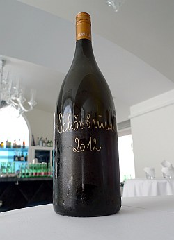 Ein besonderer Gemischter Satz  aus dem kleinen Weingarten 'Liesenpfennig' direkt vor der Orangerie im Schlosspark von Schloss Schönbrunn