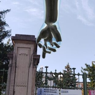 Peter Kogler Mixed Reality am Otto Wagner Areal | Arm