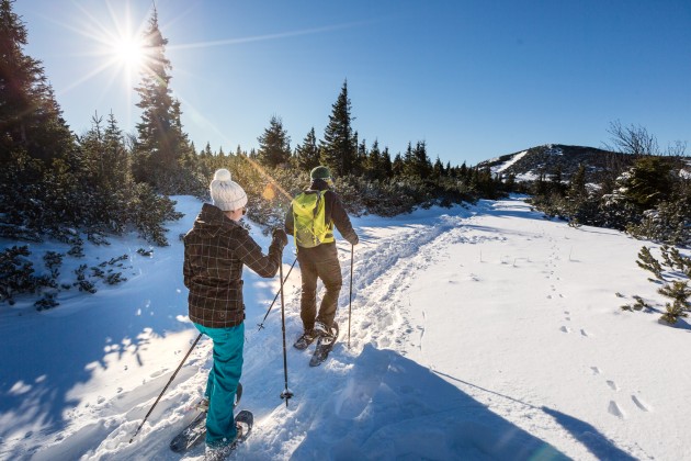Schneeschuhwandern auf der Raxalpe