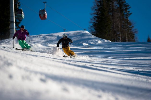 Zauberberg am Semmering · Skifahrer