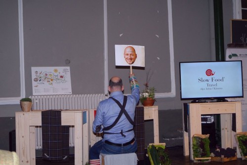 Herwig Ertl, „Edel-Greißler“ bei der Präsentation • © lifestyleundreisen.at