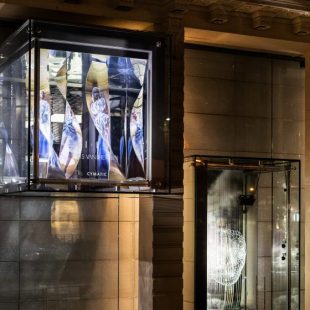 Biomorphism von Iris van Herpen im Swarovski Kristallwelten Store Wien · Visualizing the invisible und Cymatic