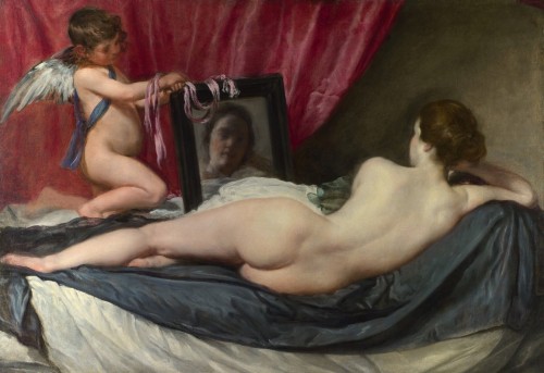 Venus mit dem Spiegel (Rokeby Venus), Diego Velázquez, 1648–1651 | © London, The National Gallery