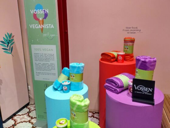 Vossen x Veganista · farbstarke, vegane, Handtuchkollektion