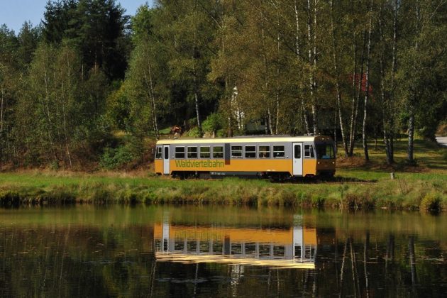 Waldviertelbahn, Goldener Triebwagen