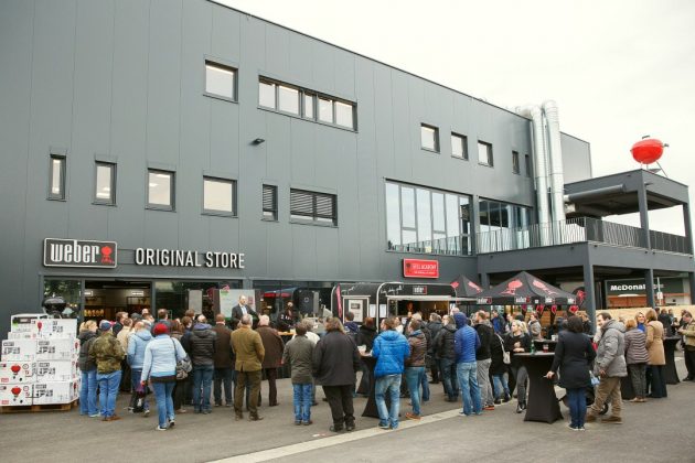 Weber Original Store Wien Süd · großer Andrang an den Eröffnungstagen