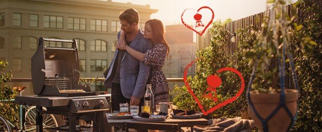 Weber: Ein Valentinstag vor dem Grill