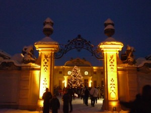 Weihnachtsmarkt auf Schloss Halbturn