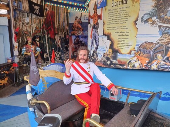 Frantischek, Kaiser Franz Josef bei der Pratermarina Wiener Prater 2023 | Frantischek, Kaiser Franz Josef bei der Pratermarina