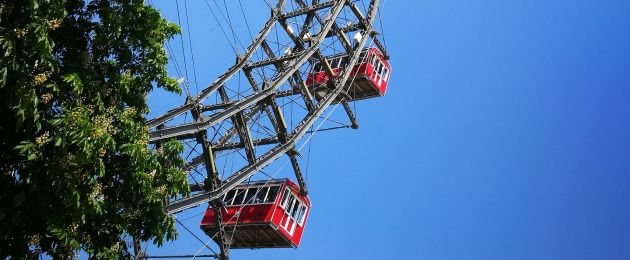 Wiener Prater Riesenrad Gondeln