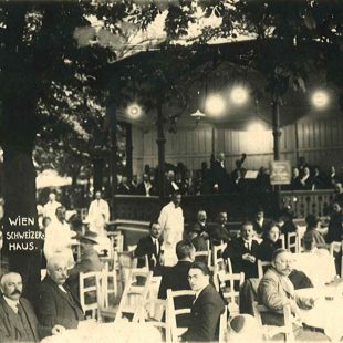 Wiener Prater Schweizerhaus historisch · 1923