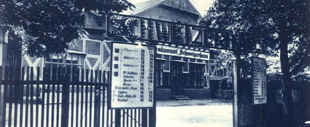Wiener Prater Schweizerhaus historisch Ende 1920er Jahre