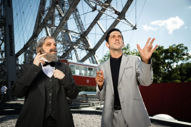 125 Jahre Wiener Riesenrad | Jubiläumswoche 2022 | Nesterval Darsteller Sigmund Freud, Falco