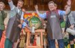 Feierliche Eröffnung des Wiener Wiesn-Fests 2019 mit Ehrengästen und dem traditionellen Bieranstich auf der Festbühne