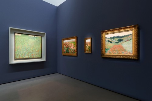 Ausstellungsansicht „Im Lichte Monets“