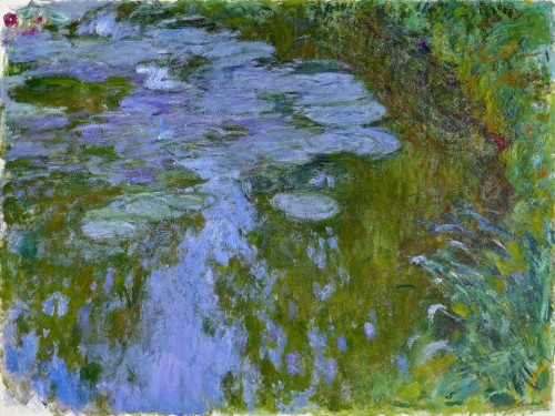 Claude Monet, Seerosen, 1914-1917 © Fondation Beyeler, Riehen/Basel