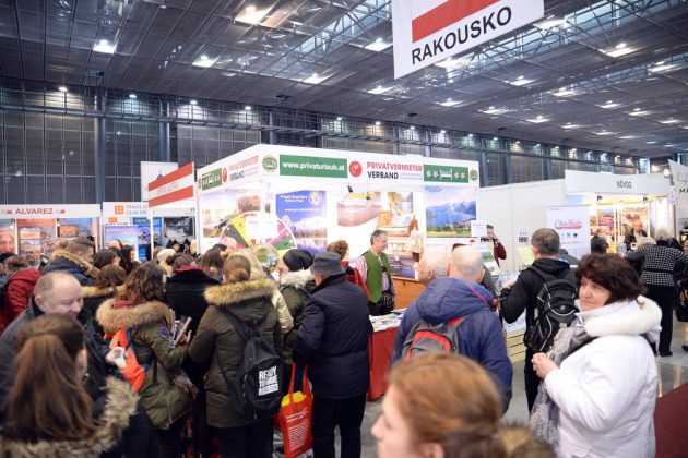 Großer Andrang am Österreich-Stand