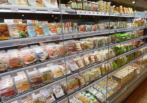 Veganer Fleisch-, Fisch- und Geflügelersatz