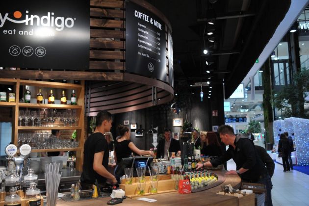 Restaurant my Indigo im Wiener Donauzentrum
